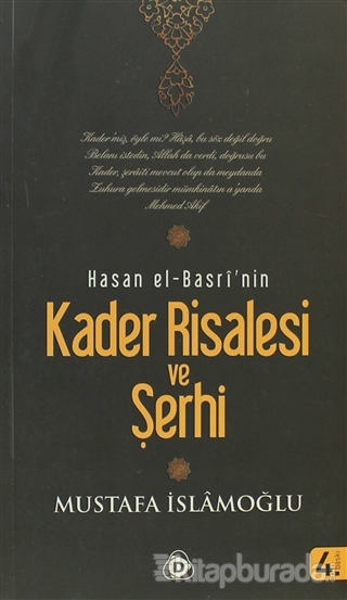 Hasan El-Basri’nin Kader Risalesi ve Şerhi